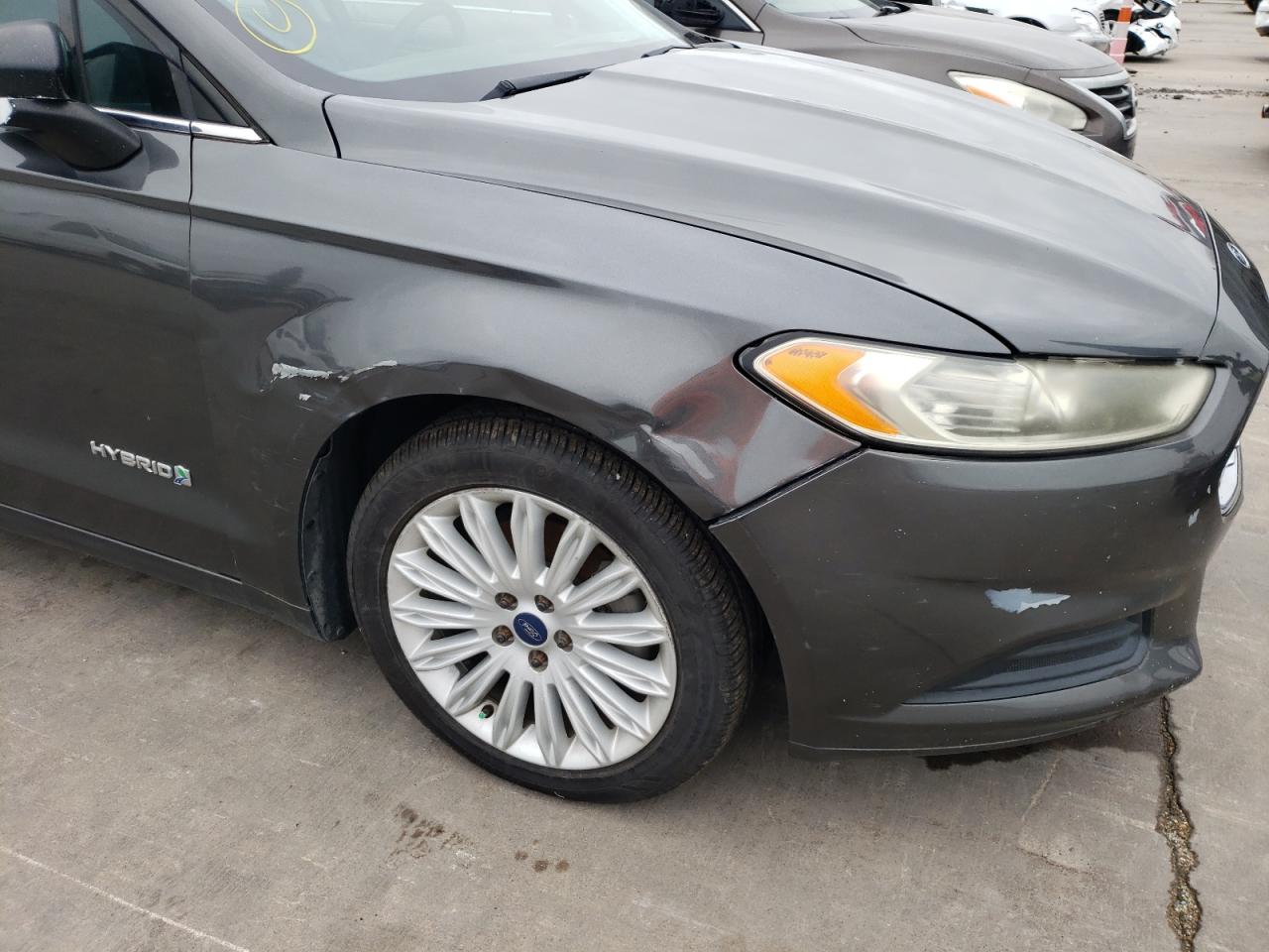 Photo 9 from auction – 2016 FORD FUSION SE with VIN 3FA6P0LUXGR123986