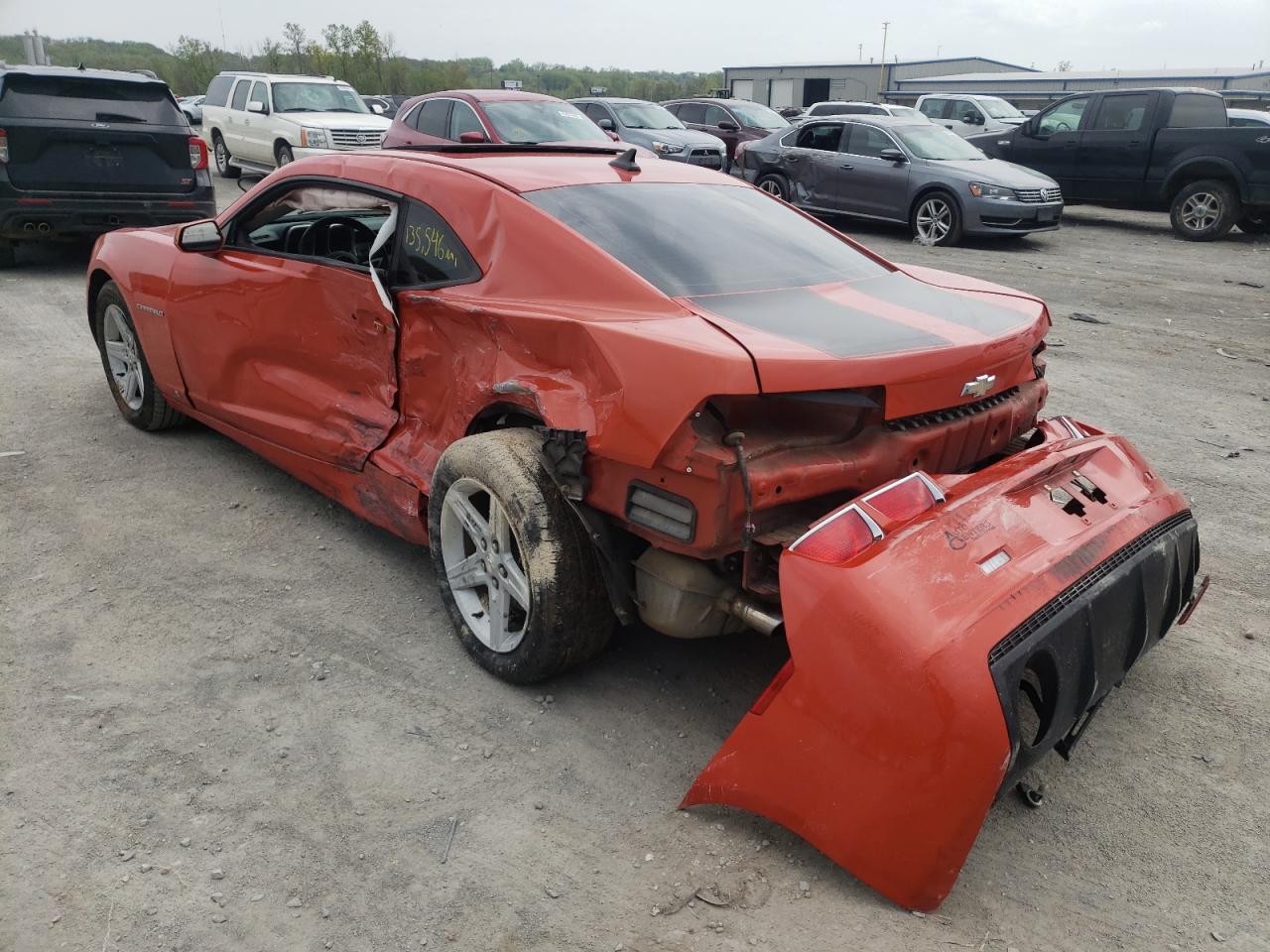Photo 3 from auction – 2010 CHEVROLET CAMARO LT with VIN 2G1FB1EV2A9117819