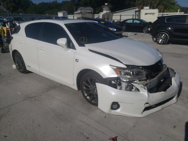 LEXUS CT 200 2012 with VIN JTHKD5BHXC2096546 - Photo from auction