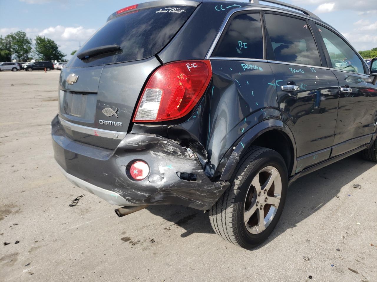 Photo 9 from auction – 2013 CHEVROLET CAPTIVA LT with VIN 3GNAL3EK4DS557989