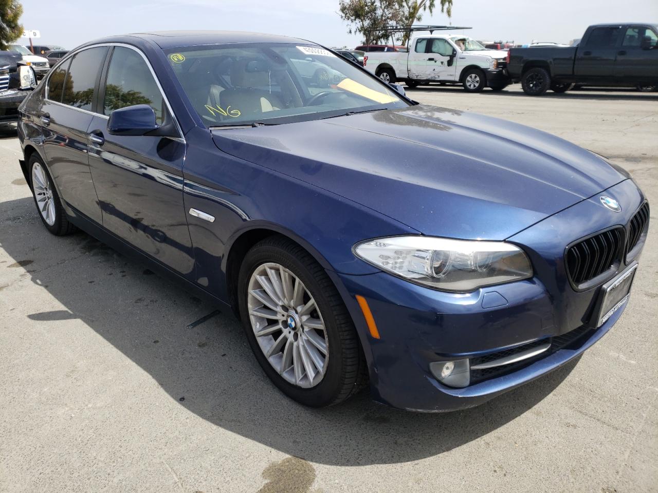 BMW 535 I 2011 with VIN WBAFR7C50BC266598 - Photo from auction