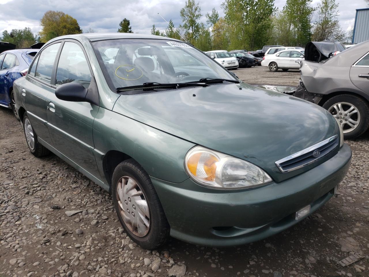 KIA RIO 2002 with VIN KNADC123926157111 - Photo from auction