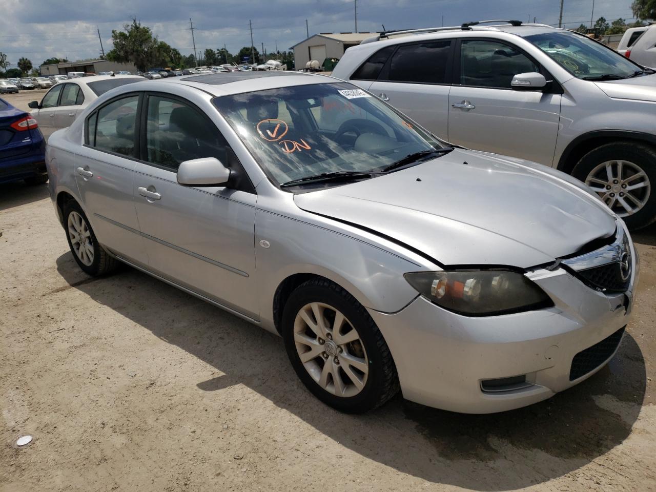 MAZDA 3 I 2007 with VIN JM1BK32G871741077 - Photo from auction