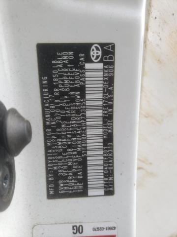 Photo 10 from auction – 2017 TOYOTA COROLLA L with VIN 5YFBURHE4HP733655