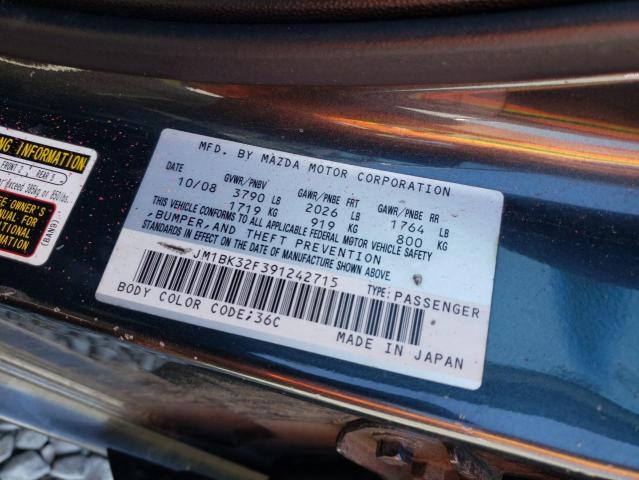 Photo 10 from auction – 2009 MAZDA 3 I with VIN JM1BK32F391242715