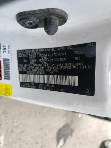 Photo 10 from auction – 2017 TOYOTA SIENNA XLE with VIN 5TDDZ3DCXHS182182
