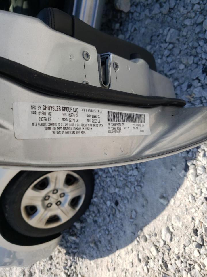 Photo 10 from auction – 2013 DODGE DART SXT with VIN 1C3CDFAH2DD314695