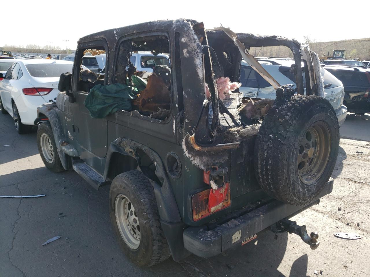 Photo 3 from auction – 1998 JEEP WRANGLER / with VIN 1J4FY19SXWP758452