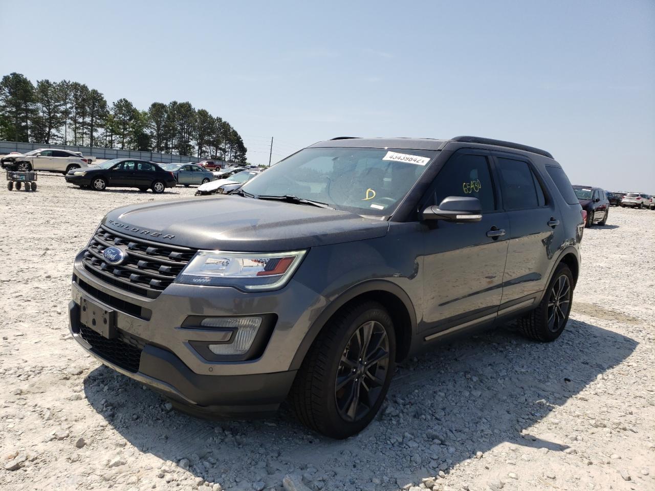 Photo 2 from auction – 2017 FORD EXPLORER X with VIN 1FM5K7D88HGE18748