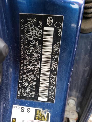 Photo 10 from auction – 2014 TOYOTA PRIUS V with VIN JTDZN3EUXE3310250