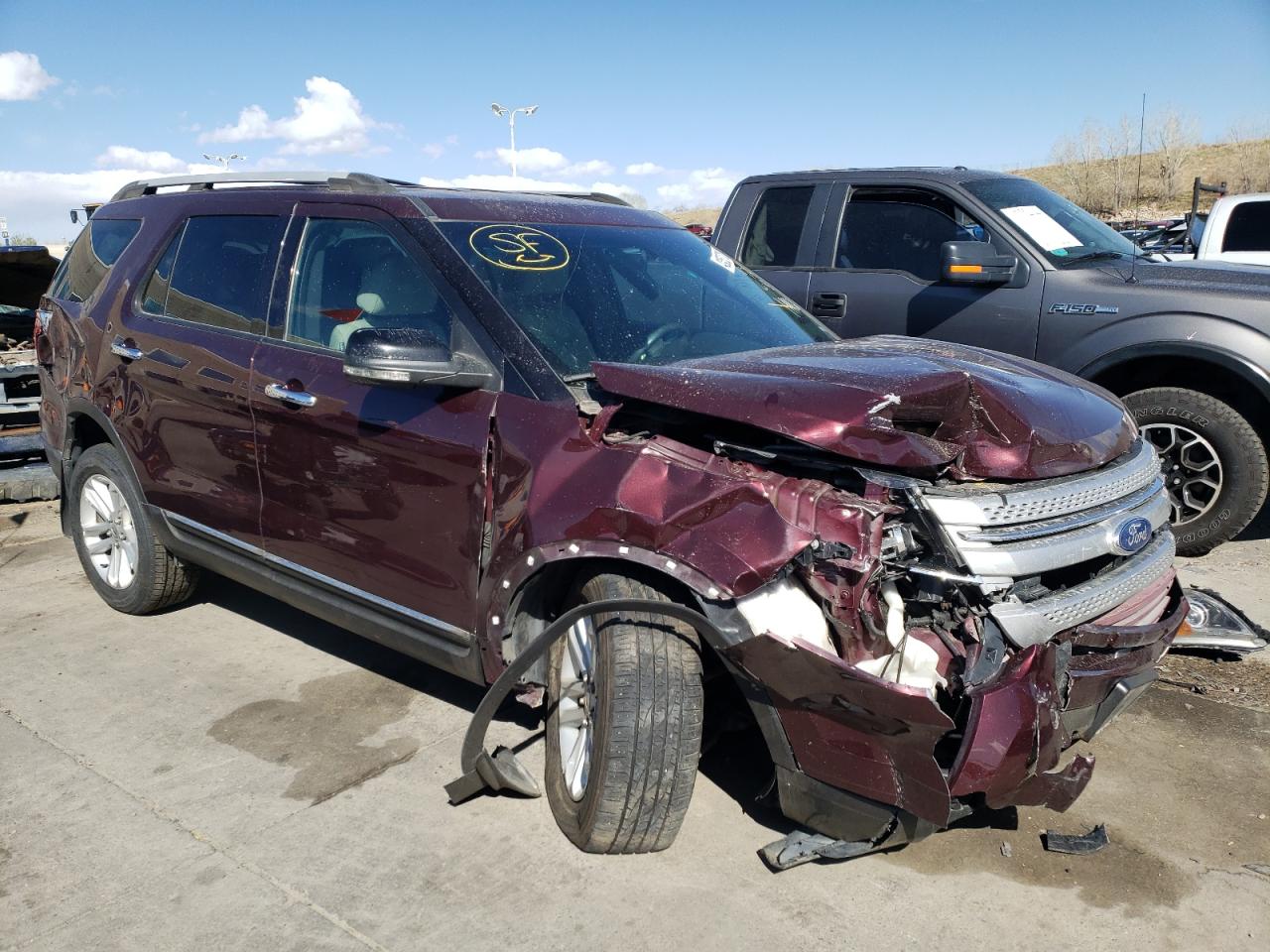 FORD EXPLORER X 2011 with VIN 1FMHK8D85BGA53763 - Photo from auction