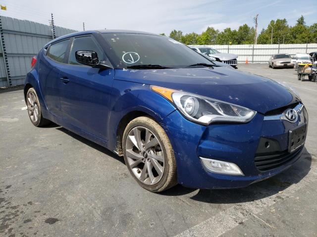 HYUNDAI VELOSTER 2017 with VIN KMHTC6AD5HU307303 - Photo from auction
