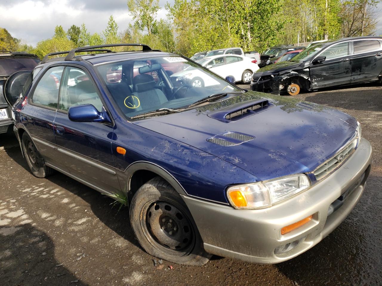 SUBARU IMPREZA OU 2001 with VIN JF1GF48591H804665 - Photo from auction