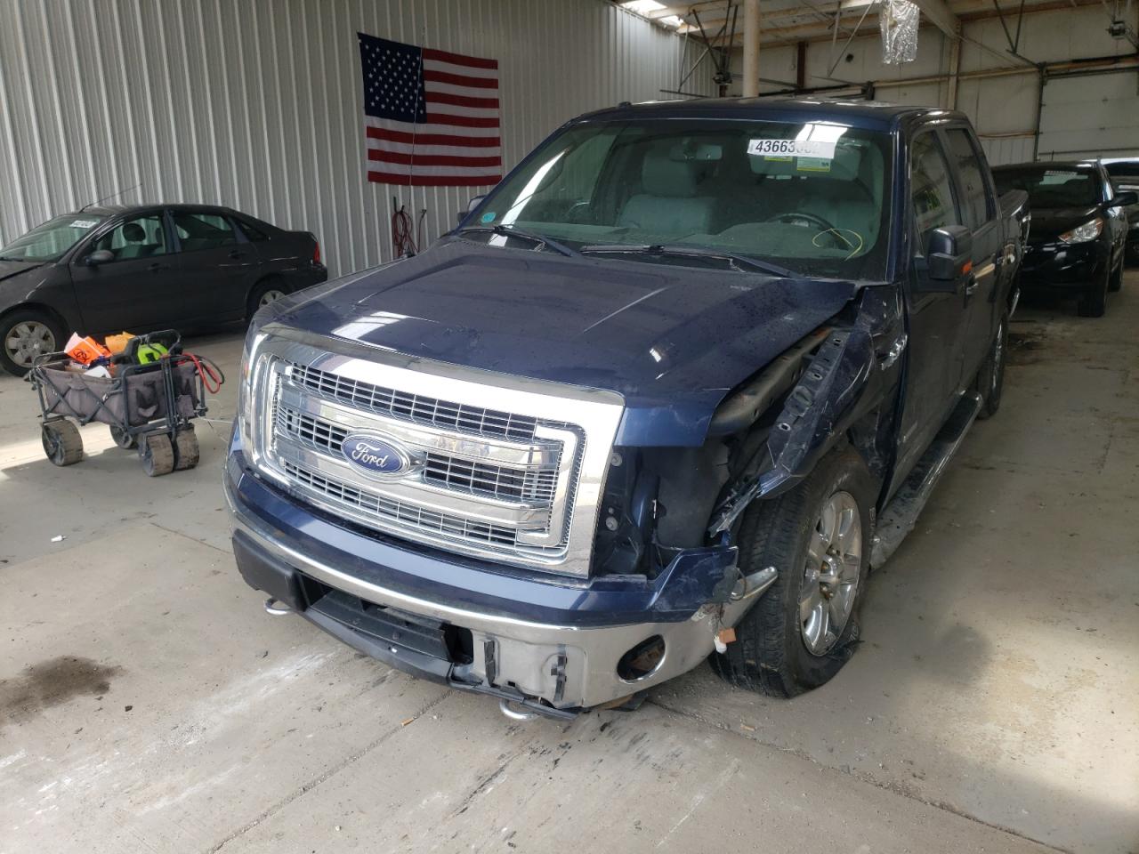 Photo 2 from auction – 2014 FORD F150 SUPER with VIN 1FTFW1ET4EFB39179