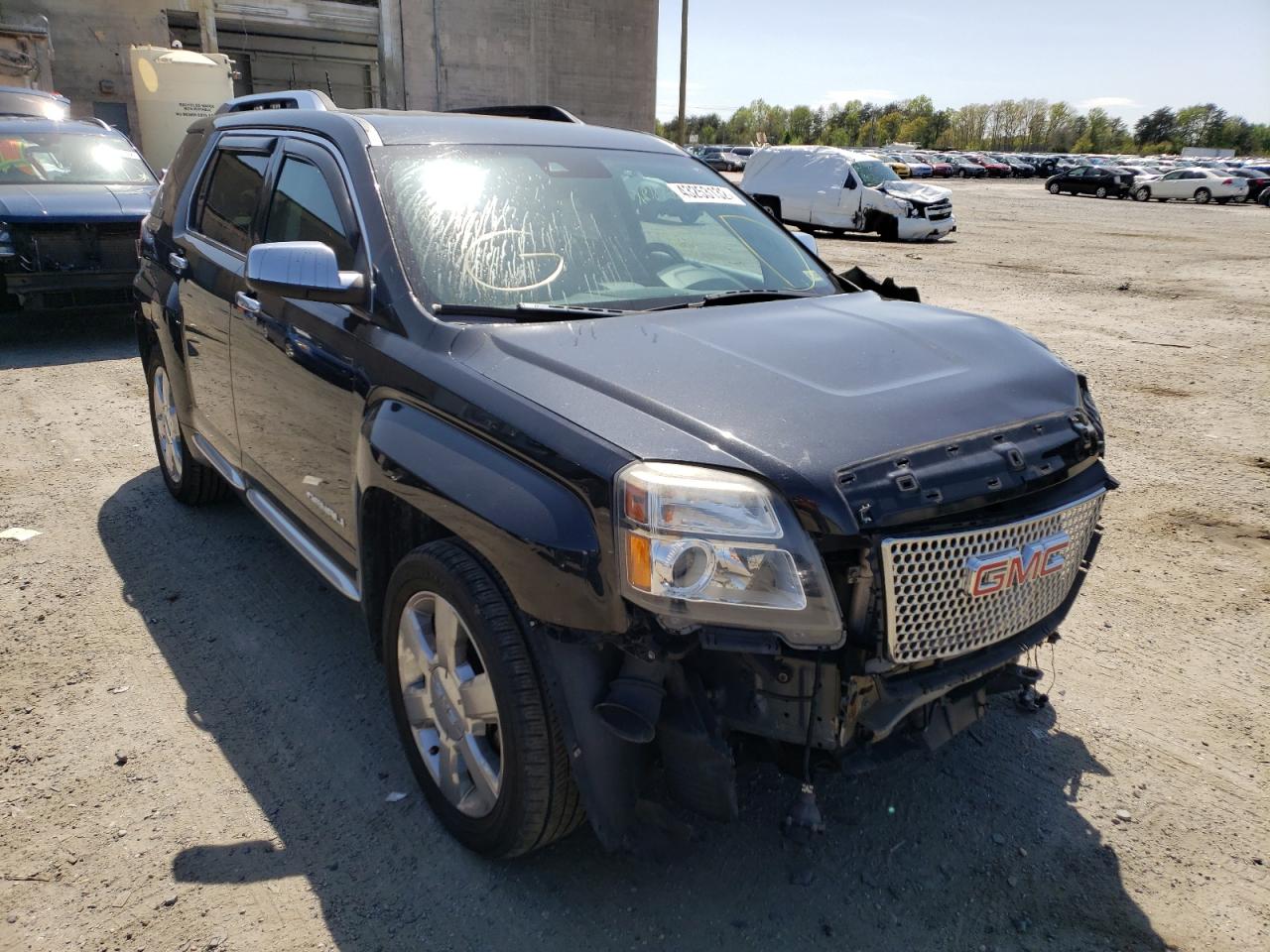 GMC TERRAIN DE 2014 with VIN 2GKFLZE38E6129082 - Photo from auction