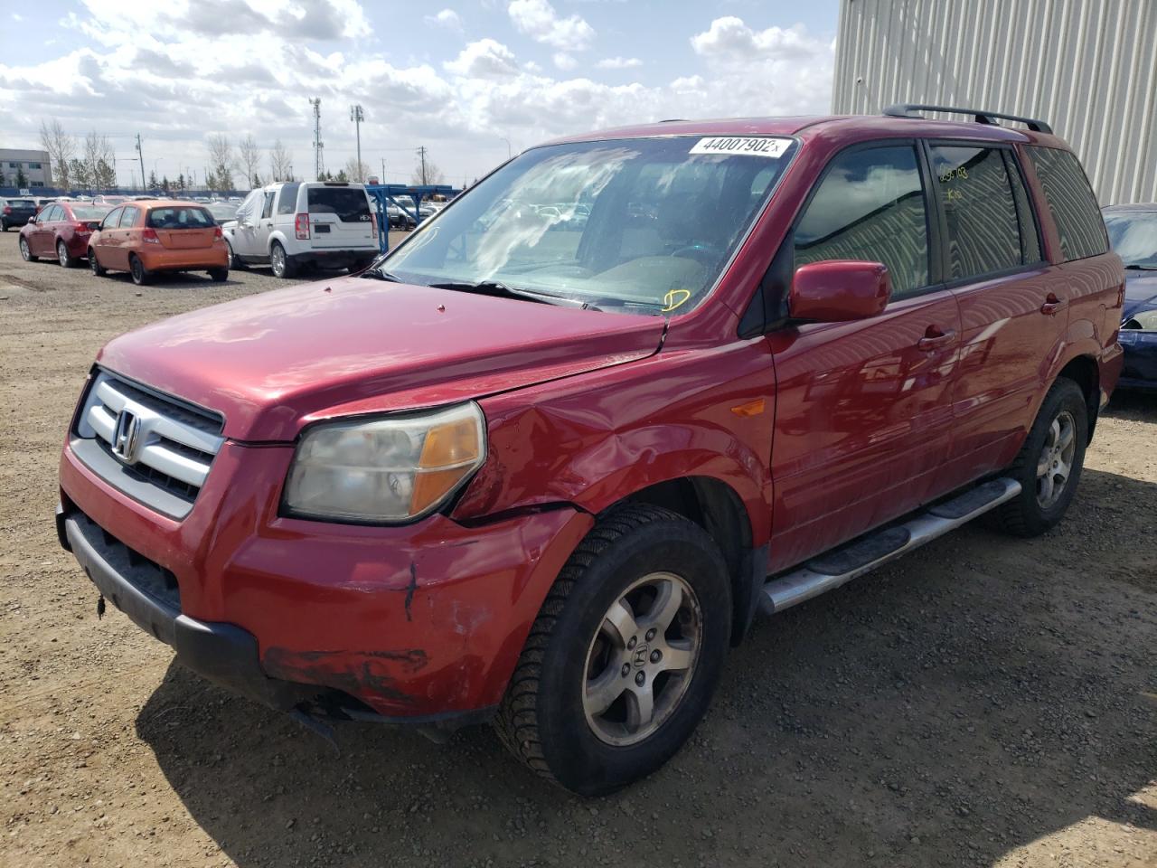 Photo 2 from auction – 2006 HONDA PILOT EX with VIN 2HKYF18536H001744