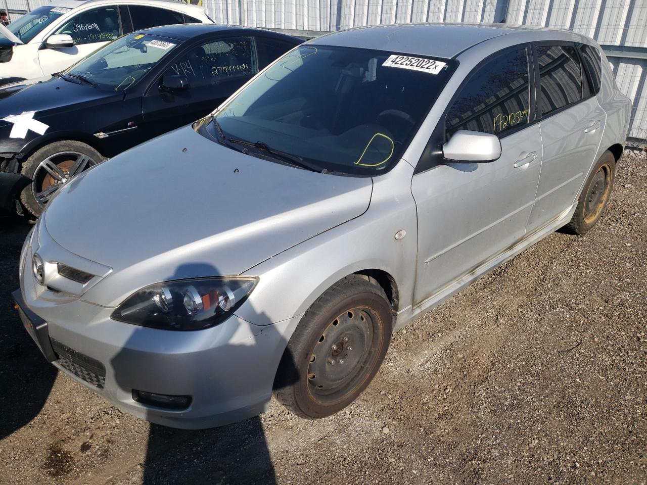 Photo 2 from auction – 2007 MAZDA 3 HATCHBAC with VIN JM1BK343371753194