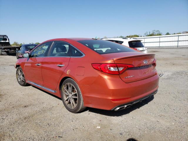 Photo 3 from auction – 2015 HYUNDAI SONATA with VIN 5NPE34ABXFH121456
