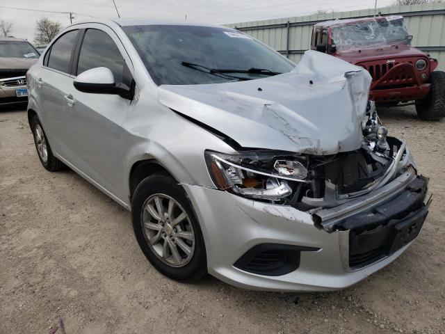 CHEVROLET SONIC LT 2018 with VIN 1G1JD5SH7J4100396 - Photo from auction