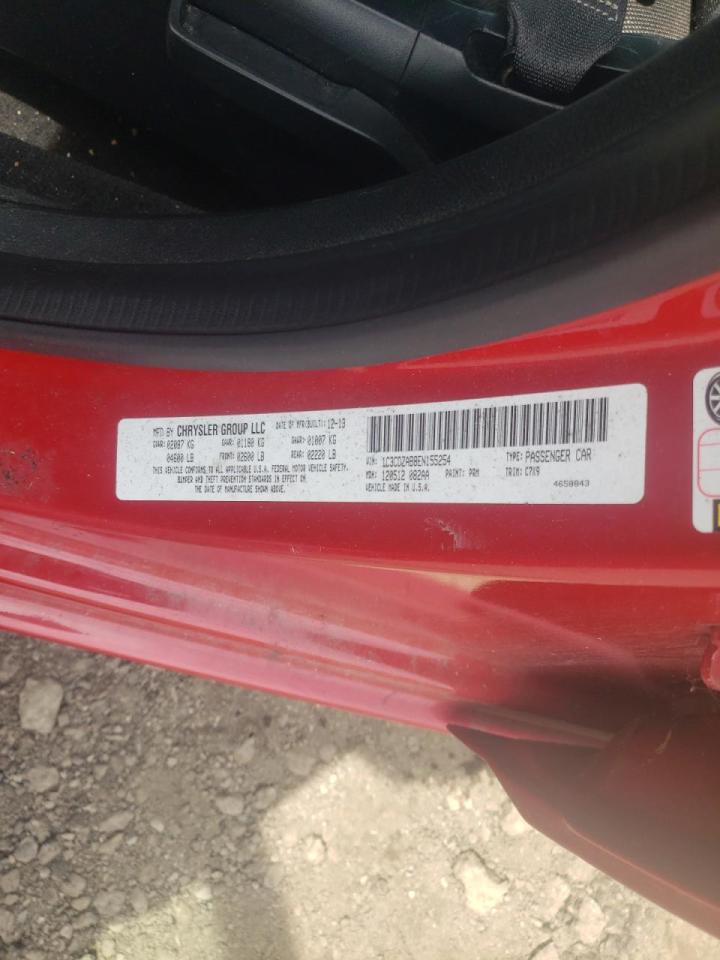 Photo 10 from auction – 2014 DODGE AVENGER SE with VIN 1C3CDZAB8EN155254