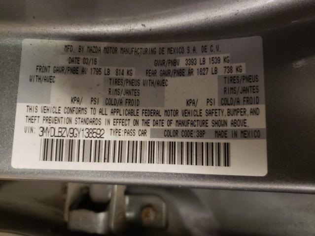 Photo 10 from auction – 2016 TOYOTA SCION with VIN 3MYDLBZV9GY138592