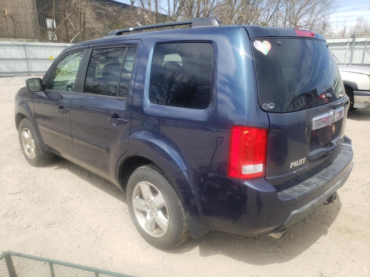 Photo 3 from auction – 2009 HONDA PILOT EXL with VIN 5FNYF48629B025403