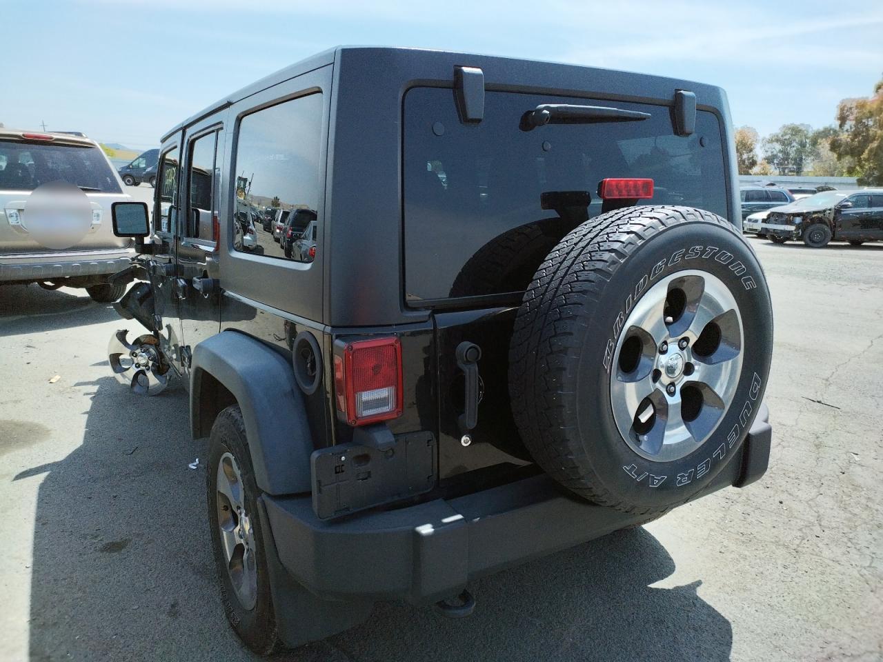 Photo 3 from auction – 2012 JEEP WRANGLER U with VIN 1C4BJWDG3CL179718