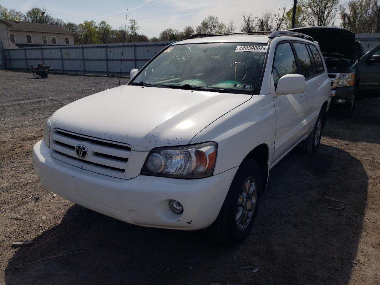 Photo 9 from auction – 2007 TOYOTA HIGHLANDER with VIN JTEEP21A370190242