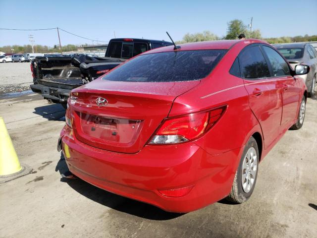 Photo 4 from auction – 2016 HYUNDAI ACCENT SE with VIN KMHCT4AE6GU046534
