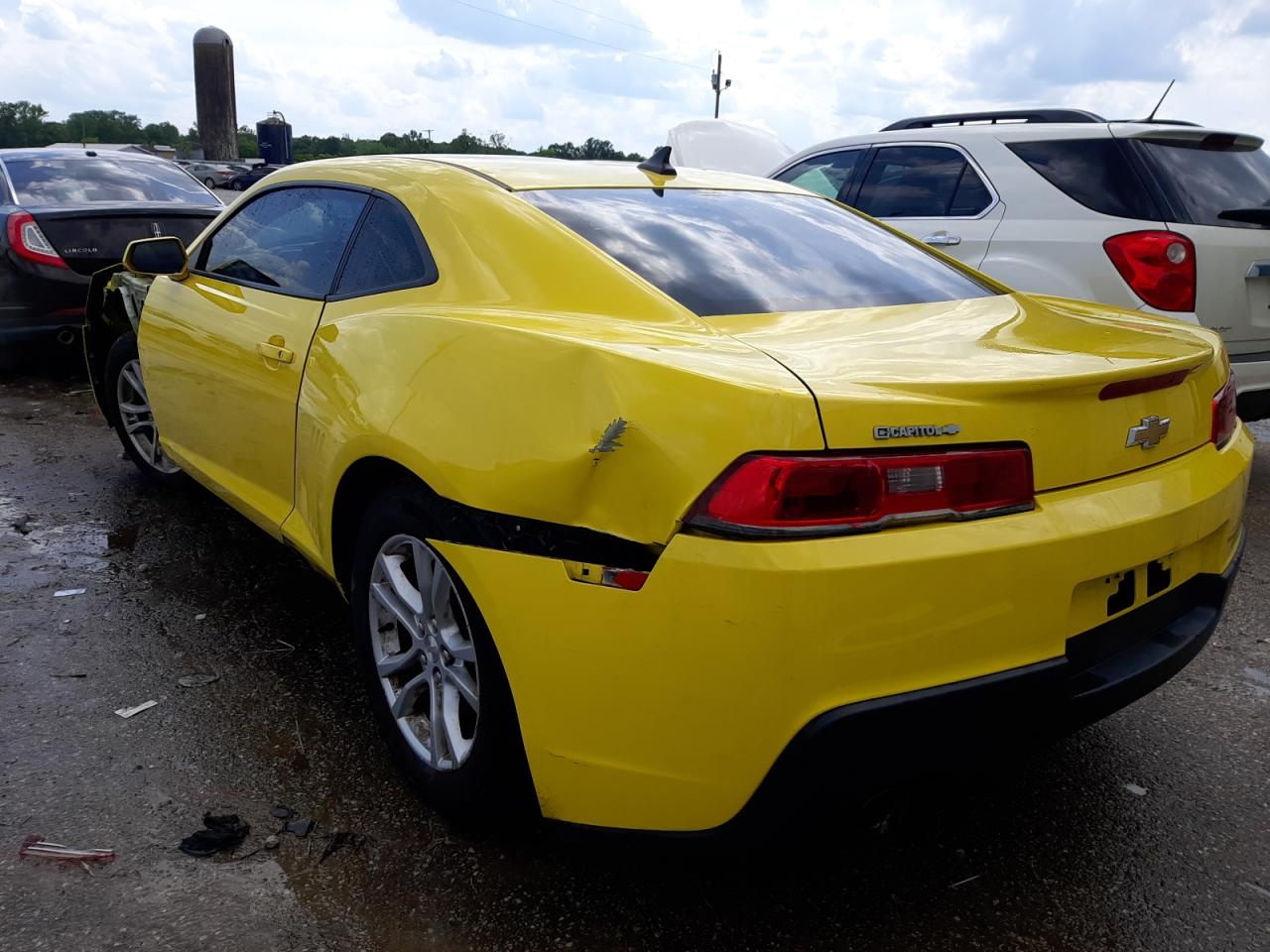 Photo 3 from auction – 2014 CHEVROLET CAMARO LS with VIN 2G1FA1E36E9199108