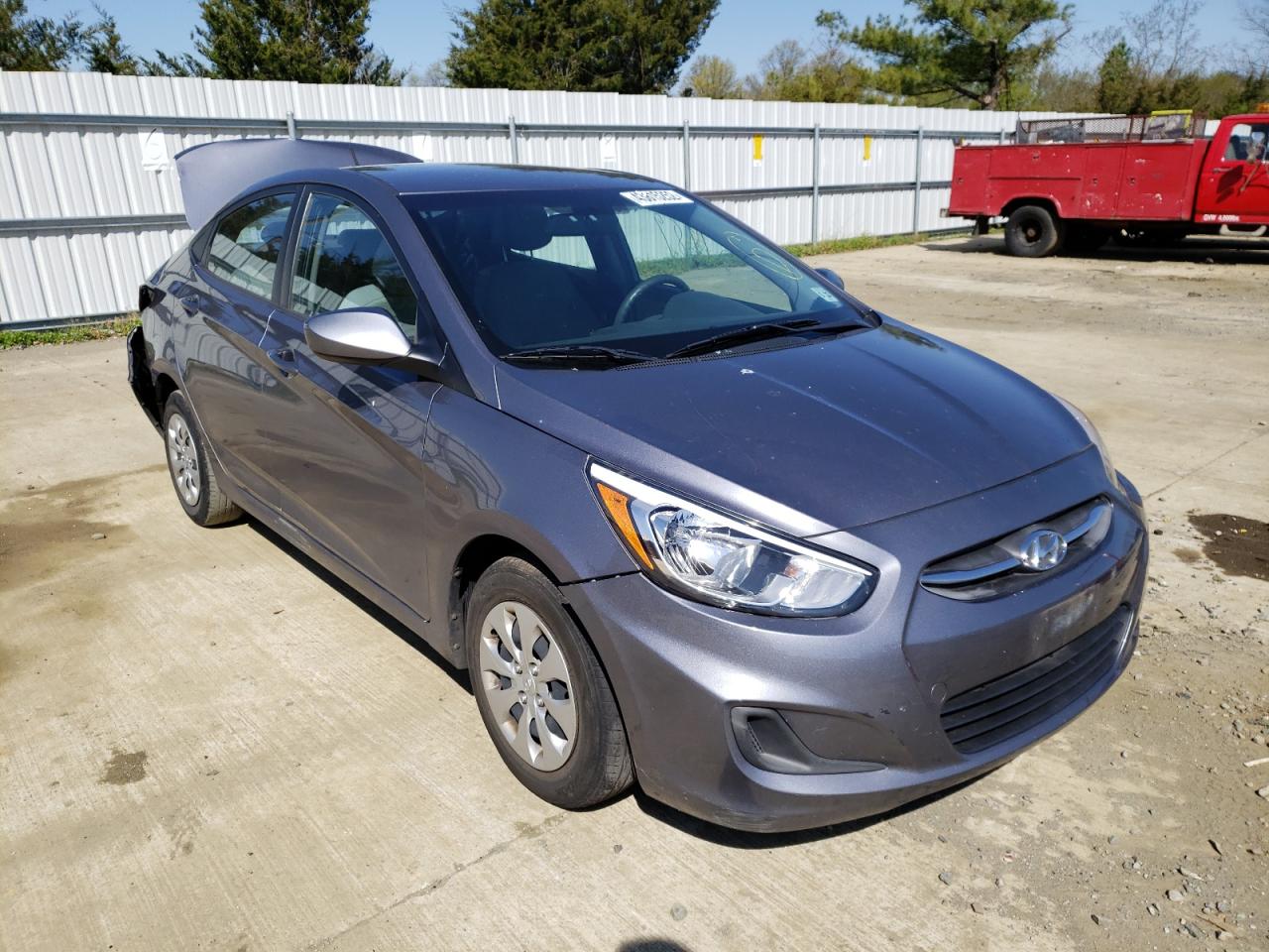 HYUNDAI ACCENT SE 2017 with VIN KMHCT4AE5HU292282 - Photo from auction
