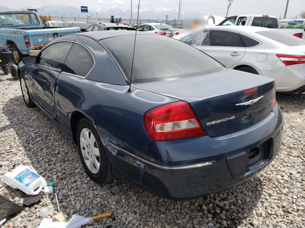 Photo 3 from auction – 2003 CHRYSLER SEBRING LX with VIN 4C3AG42G73E207996