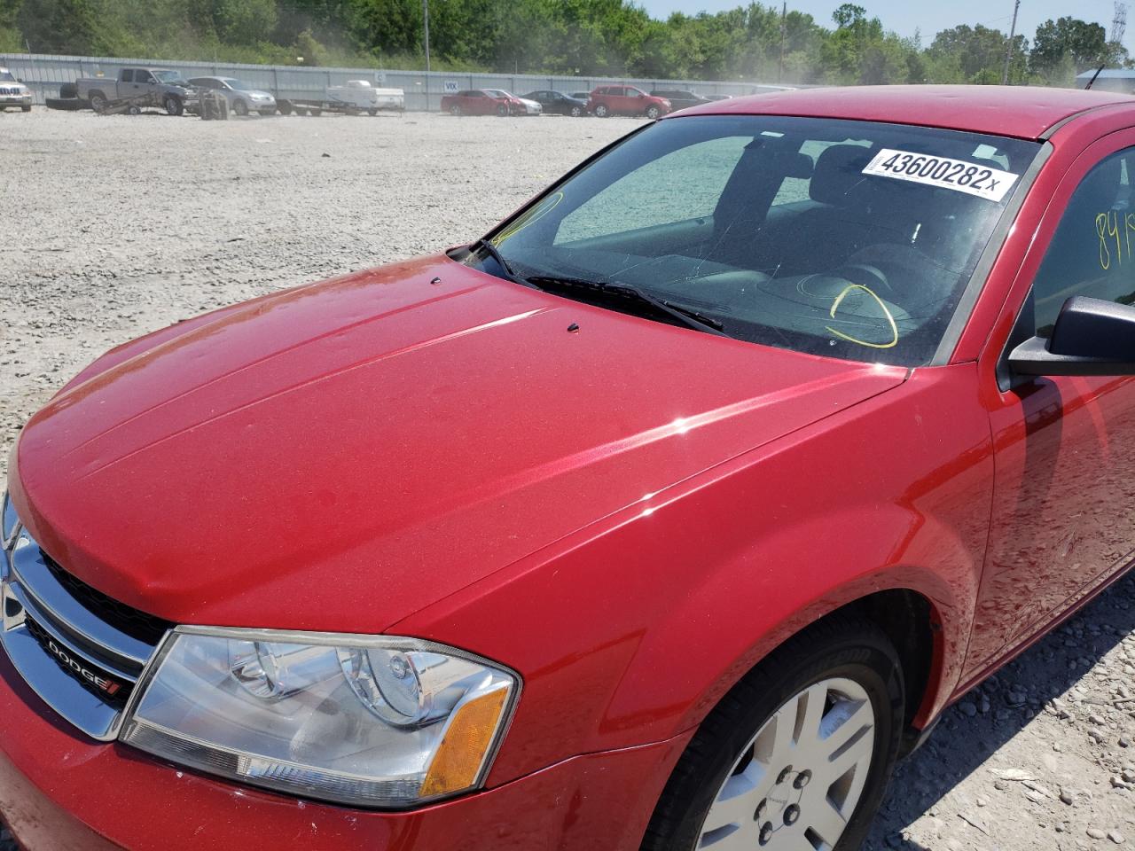 Photo 9 from auction – 2014 DODGE AVENGER SE with VIN 1C3CDZAB6EN133284