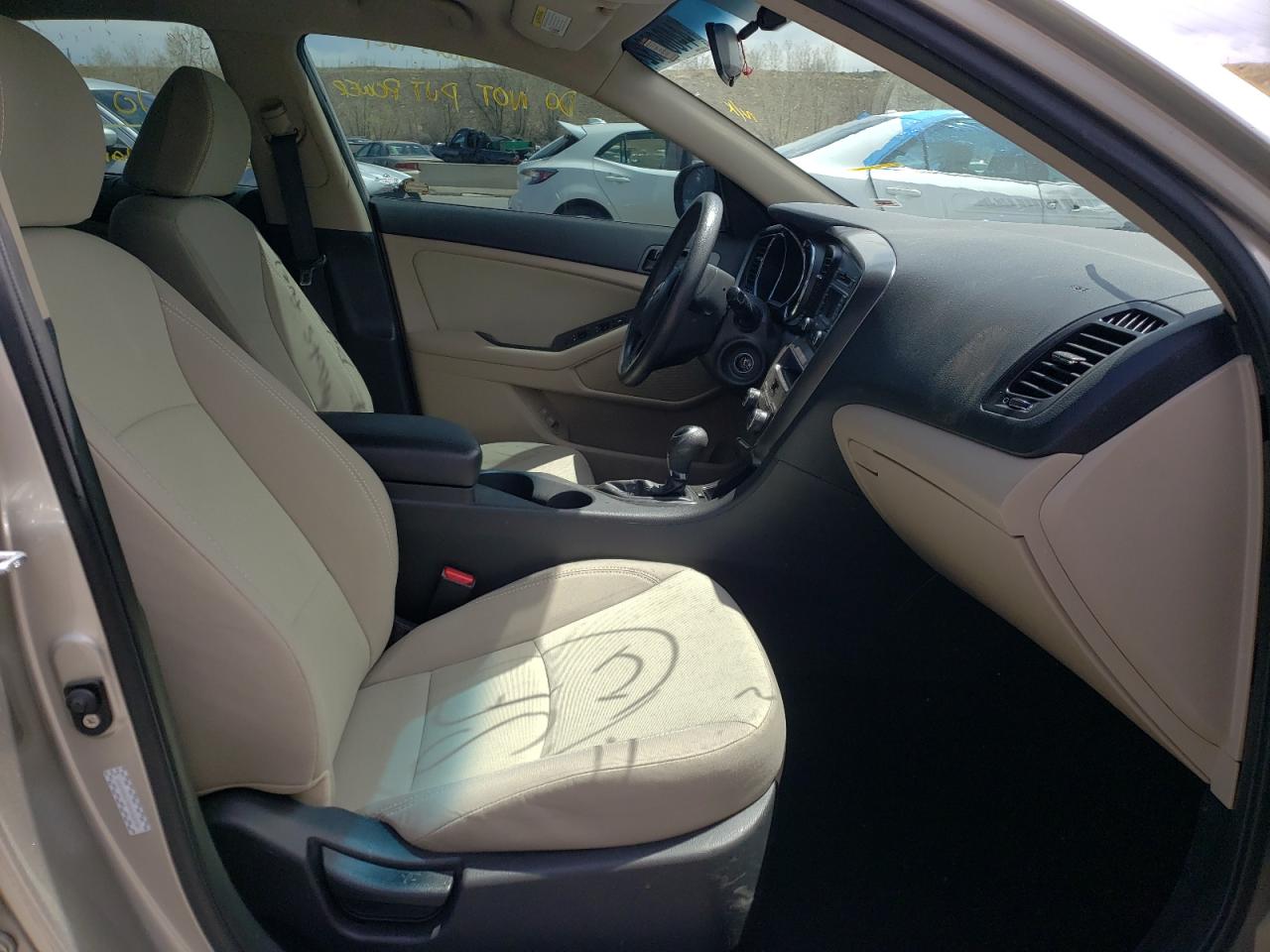 Photo 5 from auction – 2013 KIA OPTIMA LX with VIN KNAGM4A78D5360709