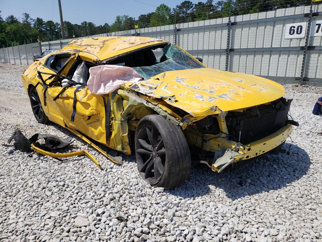 DODGE CHARGER R/ 2018 with VIN 2C3CDXCT6JH220552 - Photo from auction