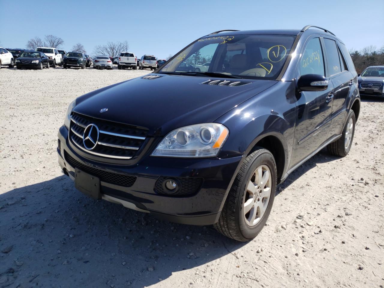 Photo 2 from auction – 2007 MERCEDES-BENZ ML 350 with VIN 4JGBB86E27A280296