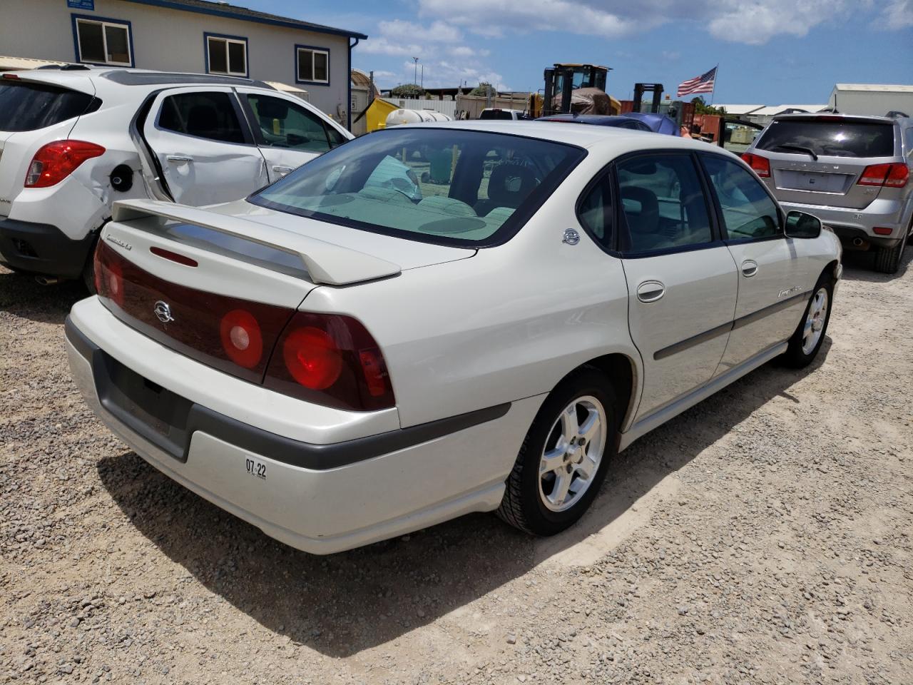 Photo 4 from auction – 2003 CHEVROLET IMPALA LS with VIN 2G1WH52K239375468