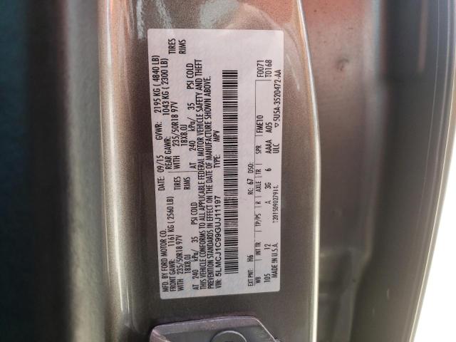 Photo 1 from auction – 2016 LINCOLN MKC PREMIE with VIN 5LMCJ1C99GUJ11197