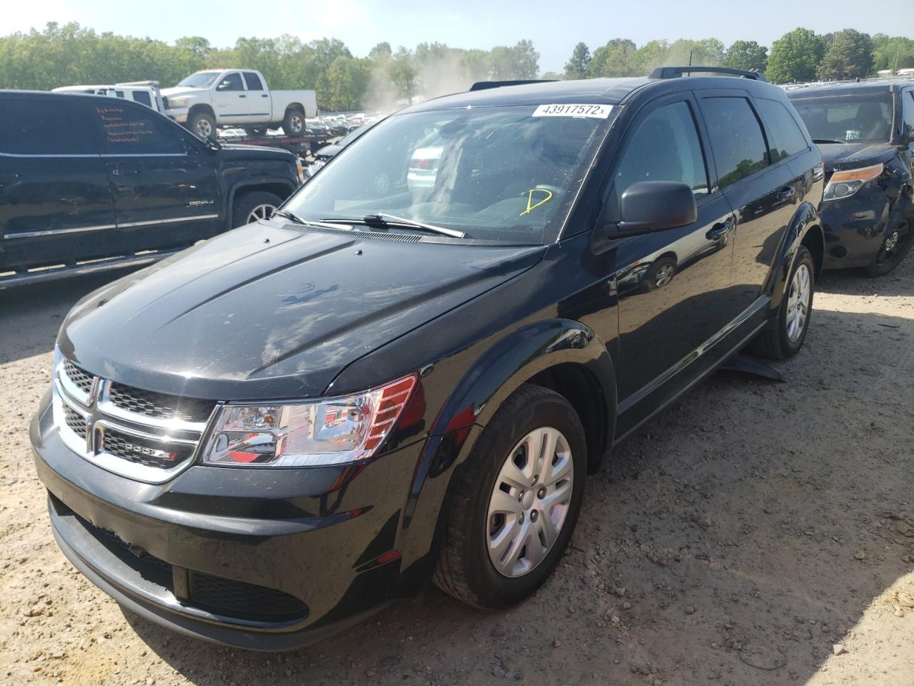 Photo 2 from auction – 2020 DODGE JOURNEY SE with VIN 3C4PDCAB0LT232528
