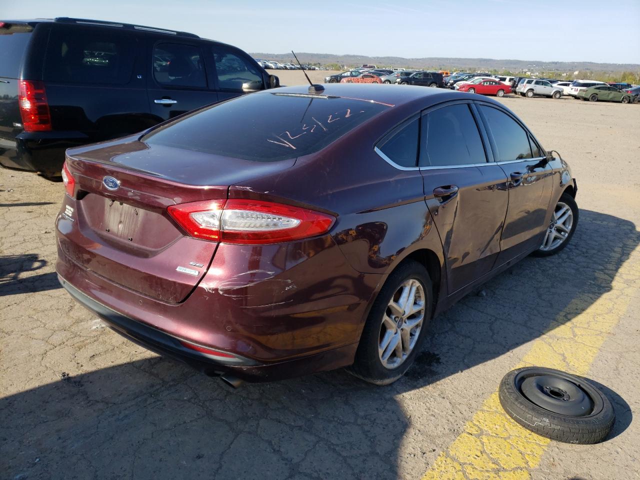 Photo 4 from auction – 2013 FORD FUSION SE with VIN 3FA6P0HR8DR127793