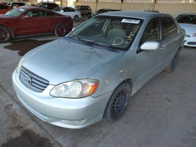 Photo 2 from auction – 2003 TOYOTA COROLLA CE with VIN JTDBR32E630005801