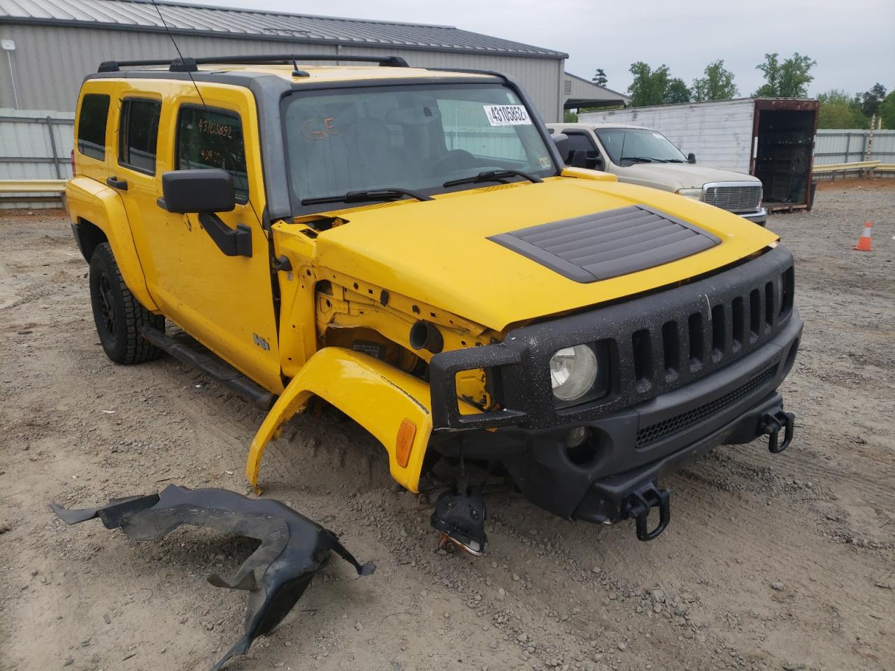 Photo 1 from auction – 2007 HUMMER H3 with VIN 5GTDN13E578174621