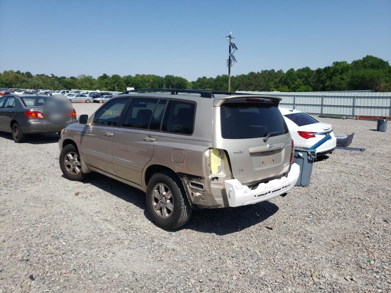 Photo 3 from auction – 2007 TOYOTA HIGHLANDER with VIN JTEDP21A070140801
