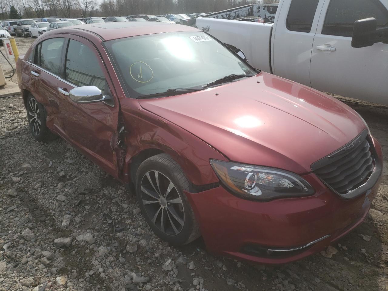 CHRYSLER 200 S 2012 with VIN 1C3CCBHG3CN236901 - Photo from auction