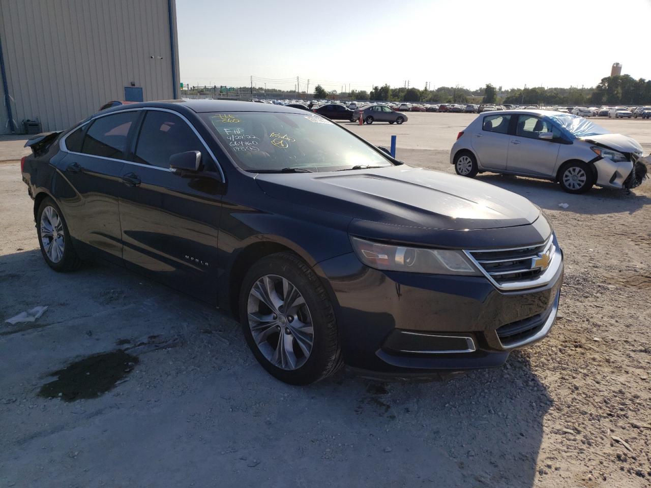 CHEVROLET IMPALA LT 2014 with VIN 2G1115SL9E9305735 - Photo from auction