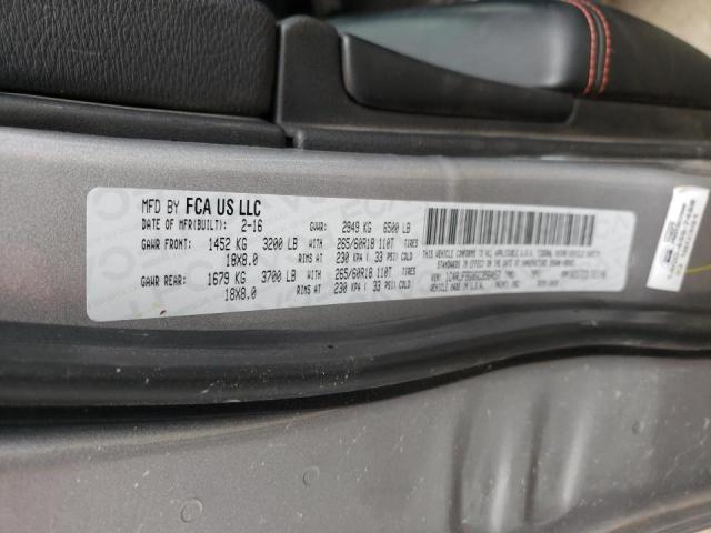 Photo 10 from auction – 2016 JEEP GRAND CHER with VIN 1C4RJFBG0GC356457