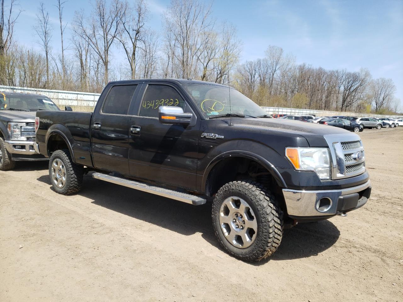 FORD F150 SUPER 2011 with VIN 1FTFW1EFXBFA93394 - Photo from auction