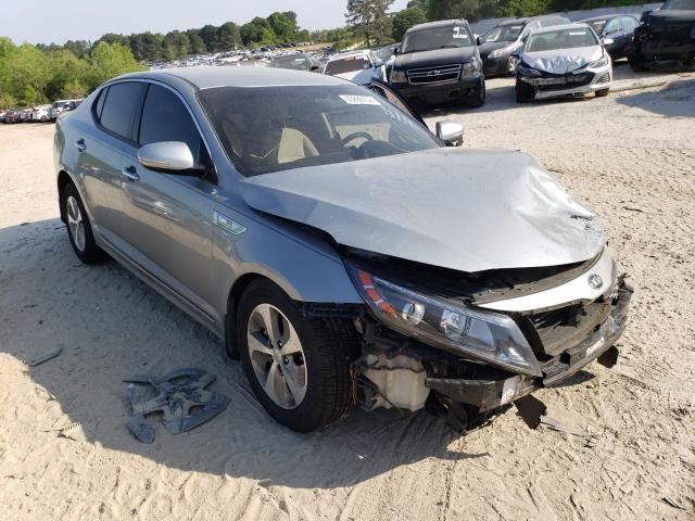 KIA OPTIMA HYB 2015 with VIN KNAGM4AD7F5081518 - Photo from auction