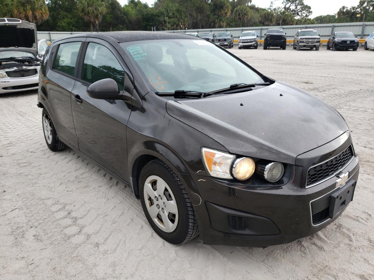 CHEVROLET SONIC LS 2014 with VIN 1G1JA6SH1E4230064 - Photo from auction