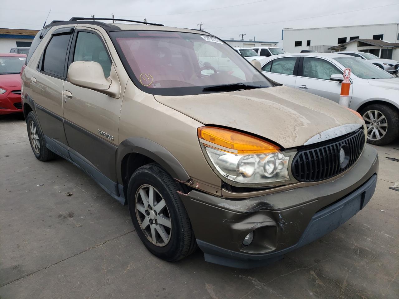 BUICK RENDEZVOUS 2002 with VIN 3G5DB03E52S523424 - Photo from auction
